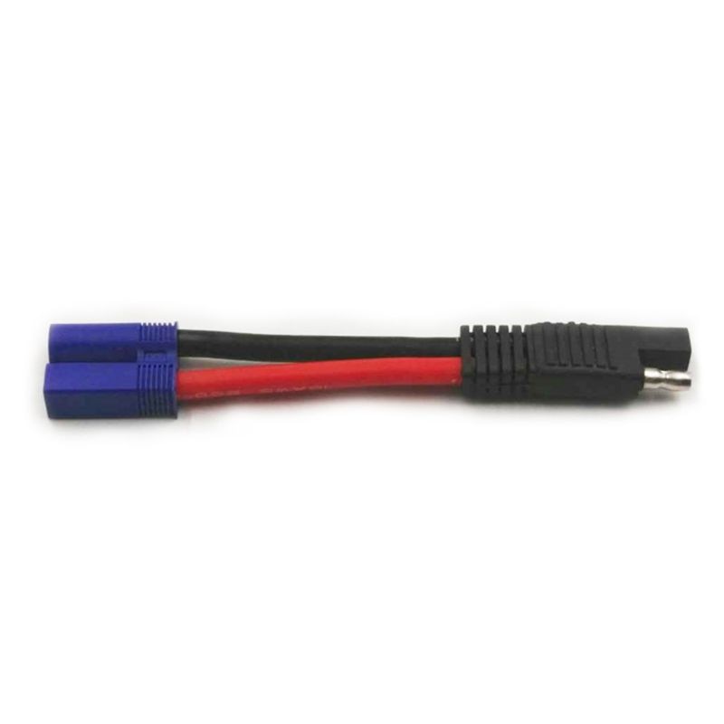 1 Pc 10 AWG SAE To EC5 Male Plug Connector To SAE Power Automotive Adapter Cable Wire SAE To EC5 Female Plug Connector