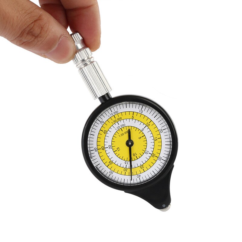 Outdoor Map Map Multifunction Curvimeter Map Measuring Gauge Portable Durable