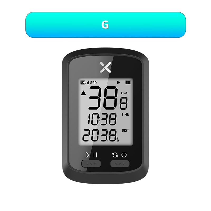 XOSS G/G+ GPS-Fahrradcomputer, kabelloser Fahrrad-Tachometer, Rennrad, MTB, wasserdicht, Bluetooth, ANT+, Trittfrequenzgeschwindigkeit, Fahrradcomputer