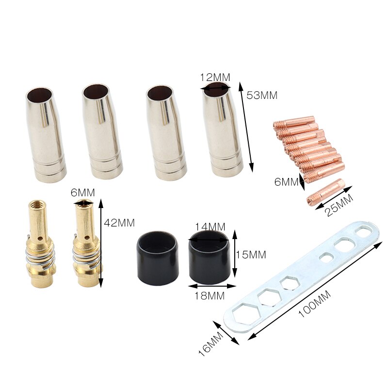 19 stuks lasbrander mondstuk mb -15ak argon boogla... – Grandado