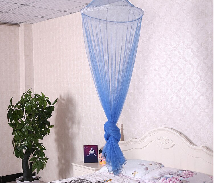 Palace Dome Mosquito Nets Princess Dome Mosquito Nets Children Polyester / Cotton Circular Universal Insecticide Treated,folded