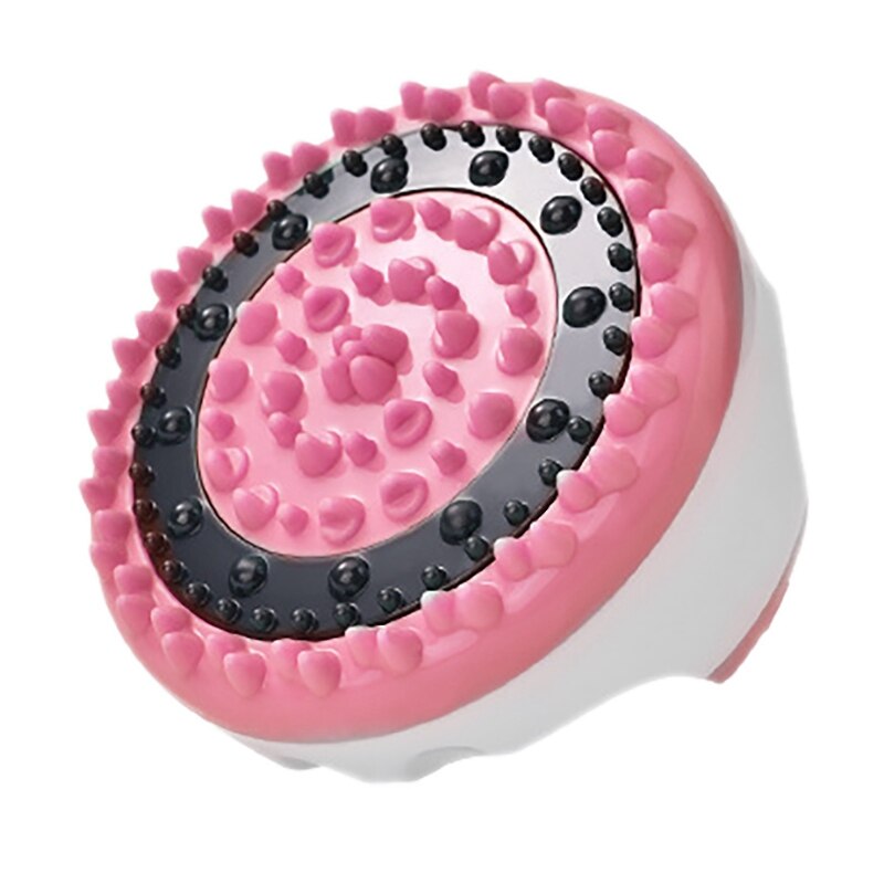 Brosse de Massage électrique pour le corps, appareil de Massage amincissant, avec LED, vibrant, anti-Cellulite, pour les jambes et la taille: pink
