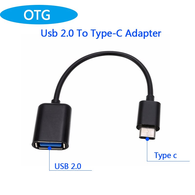 Tipo C OTG Cavo Adattatore per Samsung S10 S10 + Xiaomi Mi 9 Un plus. Android MacBook Mouse Gamepad Tablet PC di Tipo C OTG Cavi USB: 6