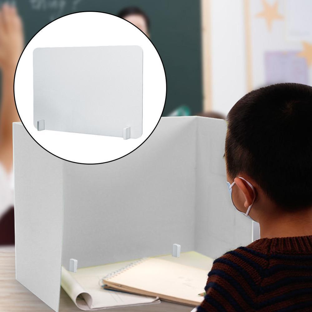 Desk Partition Board Dining Table Isolation Baffle Baffle Separate Acrylic Counter Separation Everyone Work to Meals Achiev S0Q7