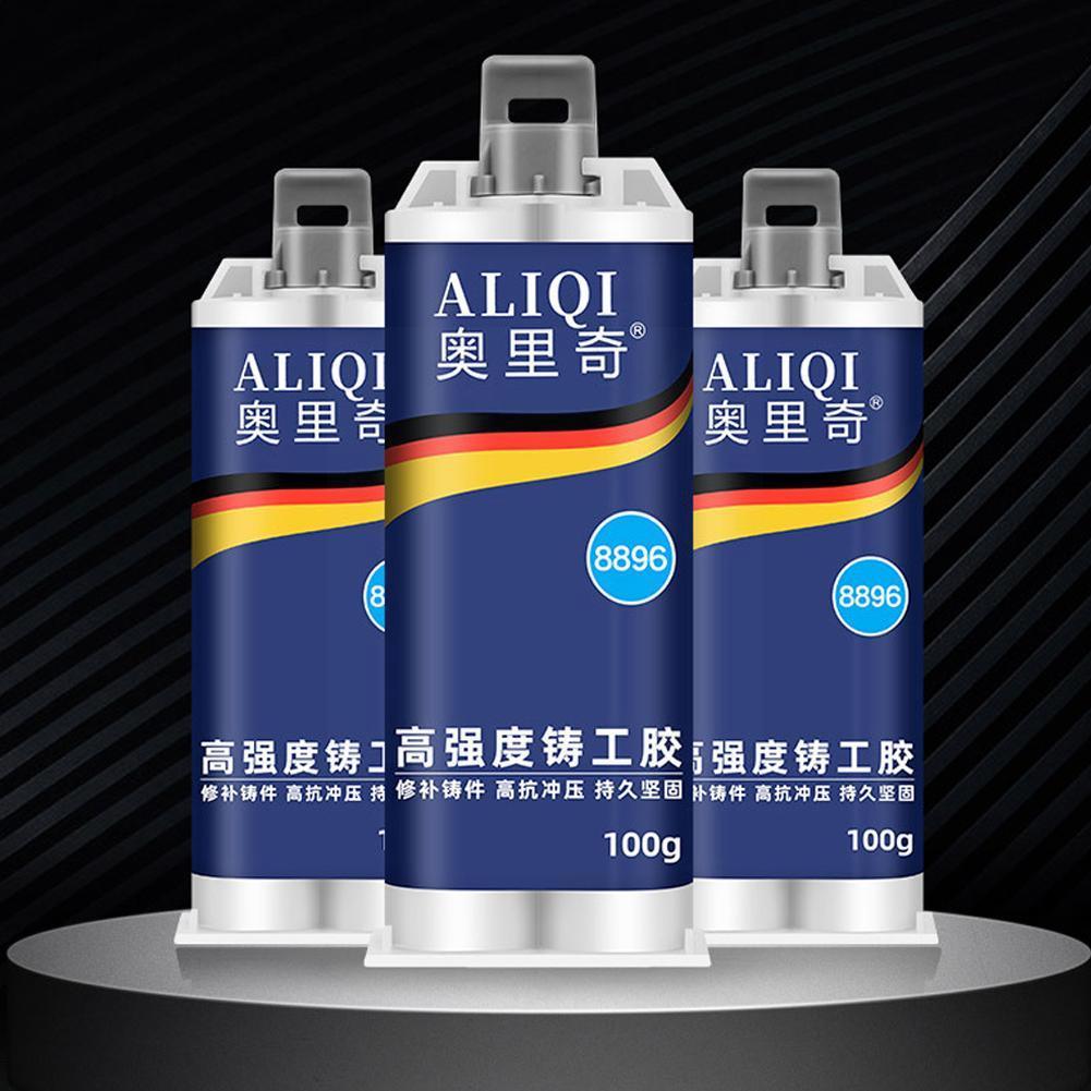 Pegamento Ab fuerte para radiador de hierro fundido, pegamento Repai resistente a la soldadura Industrial, pasta de reparación en frío de Metal duradero, calor O7u5