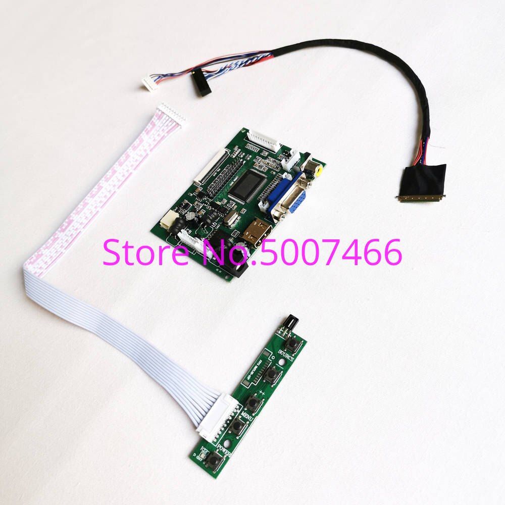 Fit ltn 156 at 02-101/a01/a02/a03/a04/a11/b01/b02/b03/b04 2av hdmi vga lvds led lcd panel 1366*768 40- pin monitor kontrol board kit