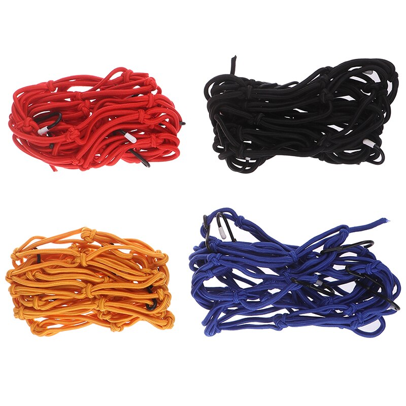 6 kroker motorsykkel siste netting nett hjelm siste bagasje netting web nett svart hjelm web bil streng 40 x 40cm