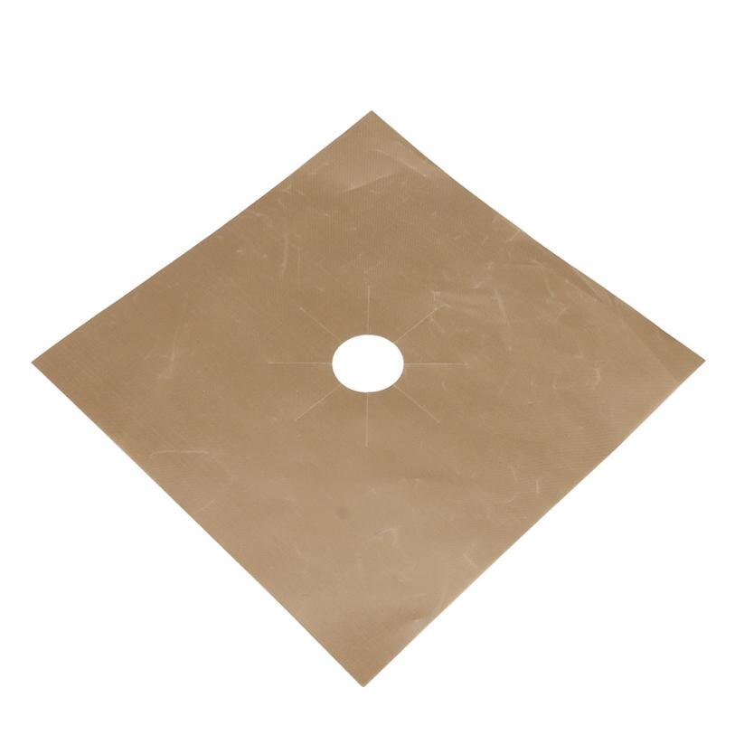 4PCS Stove Covers Reusable Gas Range Stove Top Burner Protector Liner Cover For Cleaning 2O0319