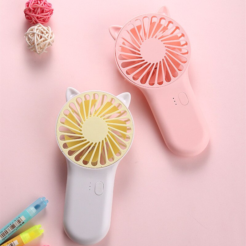 Mini Portable Pocket Fan Cool Air Handheld Travel Cooler Cooling Mini Fans Power Battery Office Outdoor Home Mini Fan