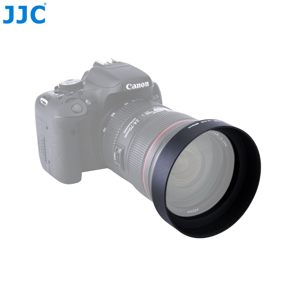 JJC Universele Standaard Zonnekap 49mm 52mm 55mm 58mm 62mm 67mm 77mm 82mm Metalen Schroef-in Camera Lens Protector