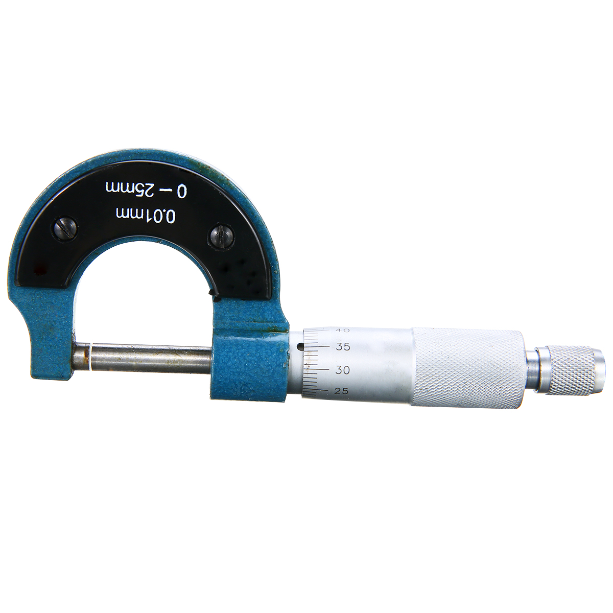 Mayitr 0-25mm 0.01mm Outside Metric Micrometer Caliper Precision Gauge Vernier Caliper Tool with Metal Caliper Tool