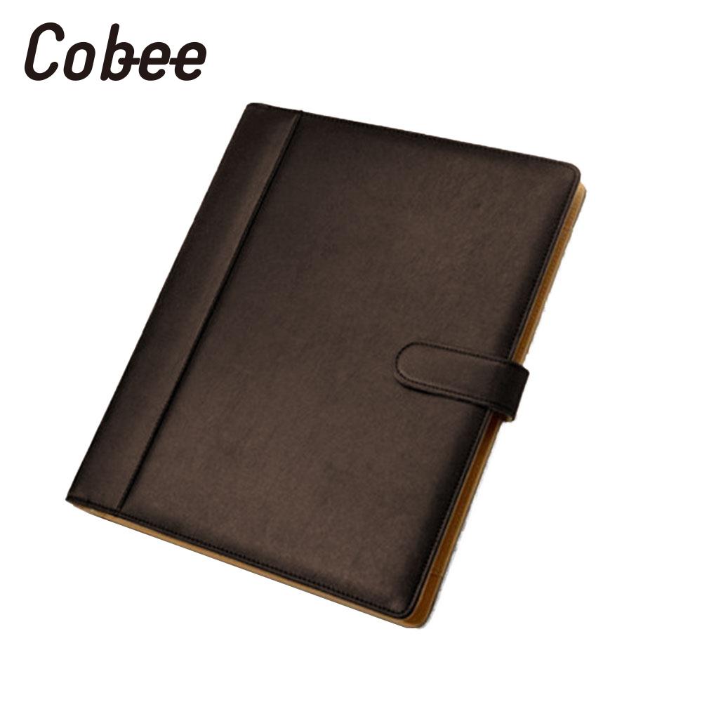 A4 PU File Folder Ring Binder Display Notebook 8 Packets Folders With Calculator Document Bag Organizer Business Office Supplies: blown