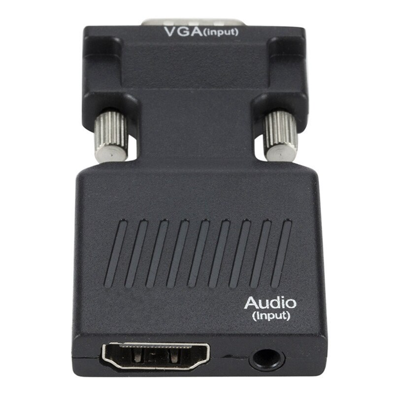 Vga to HDMI-Compatible Adapter Vga Male to HDMI-Compatible Female Laptop to Tv Projector