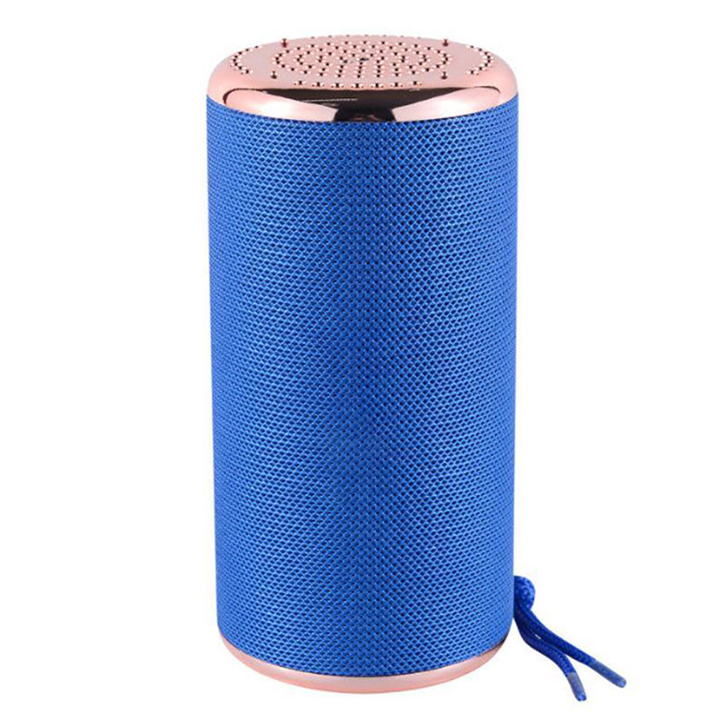 Portable Bluetooth Speaker with Loud Volume Outdoor Stereo Bass Audio USB/TF/FM Radio IPX6 Waterproof for Home and OutdoorC401: Blue