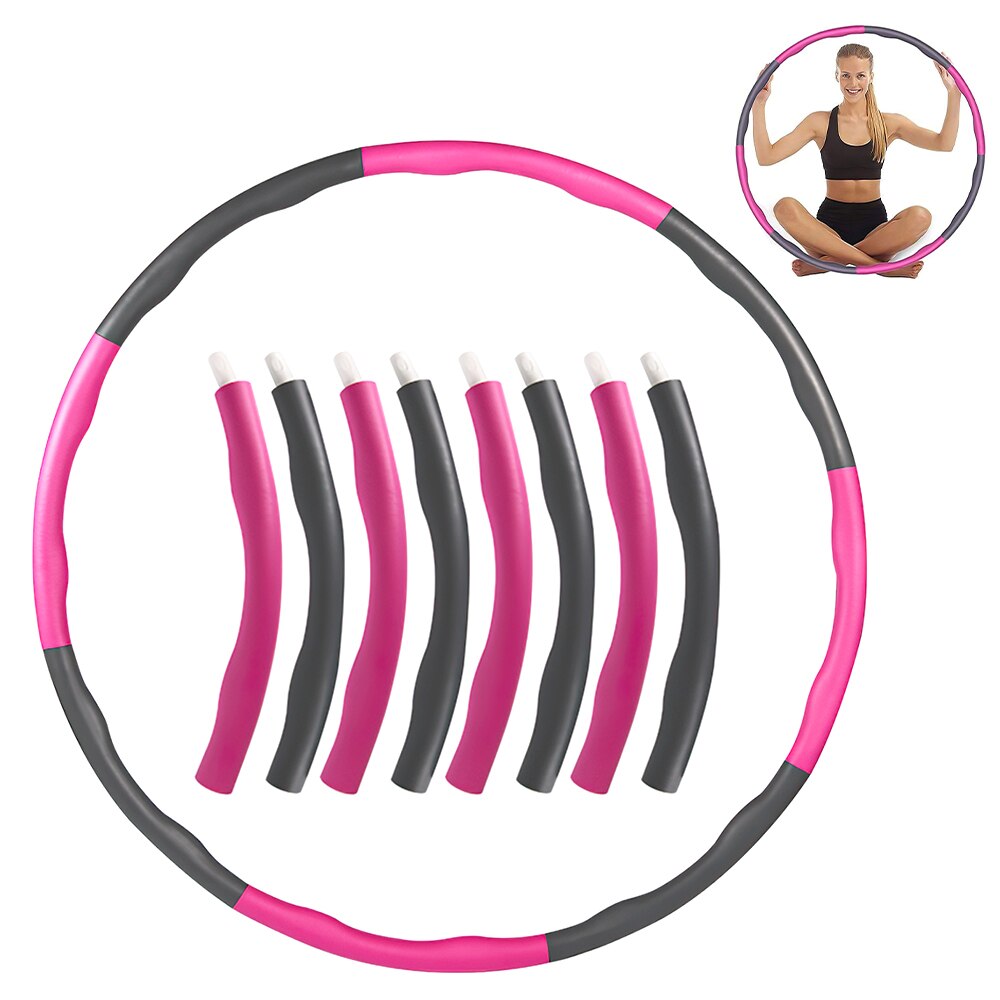 Sports Hoop Circle Stitching Slimming Weight Loss Massage Hoop Fitness Gymnastics Yoga Hoop Accessories Bodybuilding Equipment