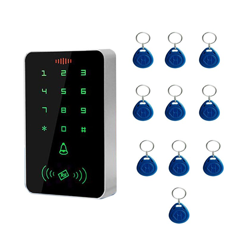 RFID Proximity Digital Control System Door Lock Controller Access Reader No Backlight: Dark Grey