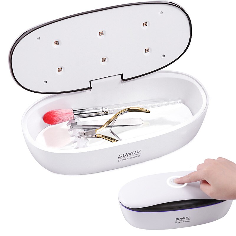 59S Elektrische Uv Nagel Sterilisator Box Nail Art Gereedschap Accessoire Desinfectie Sterilisator Apparatuur Professionele Machine Manicure Set