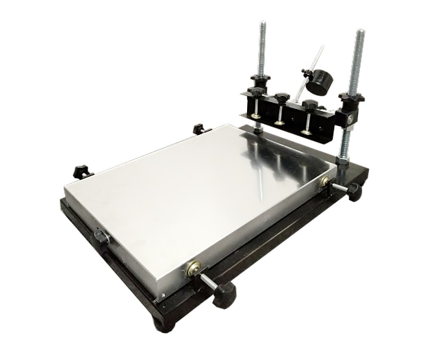 Single Color Screen Printer T-shirt Screen Printing Machine 24*30cm Flat Printing Press