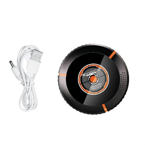 Multifunction Automatic Rechargeable Strong Suction Sweeping Smart Clean Robot Vacuum Cleaner For Home Appliances Smart Sweeper: Black