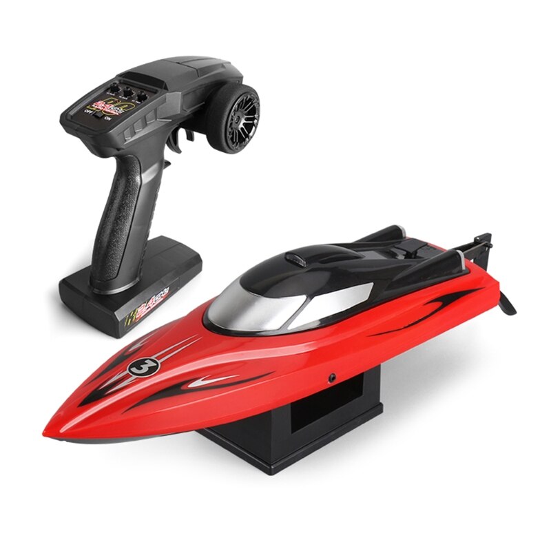 HX5D Novelty Wireless Boat Under Water Children Remote Control Speedboat Vehicle: Red