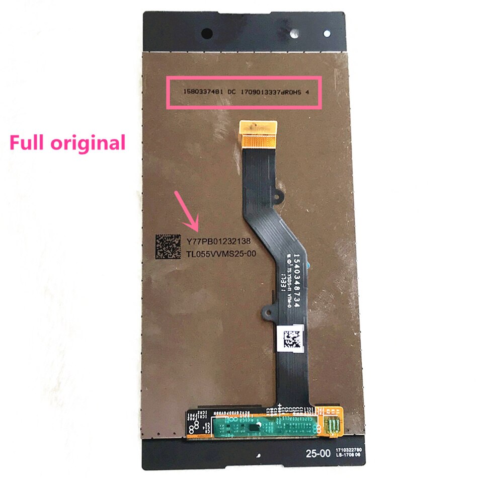 5.5 "Lcd Voor Sony Xperia XA1 Plus G3412 G3416 G3426 G3412 G3421 Lcd-scherm Met Touch Screen Digitizer Vergadering reparatie Onderdelen