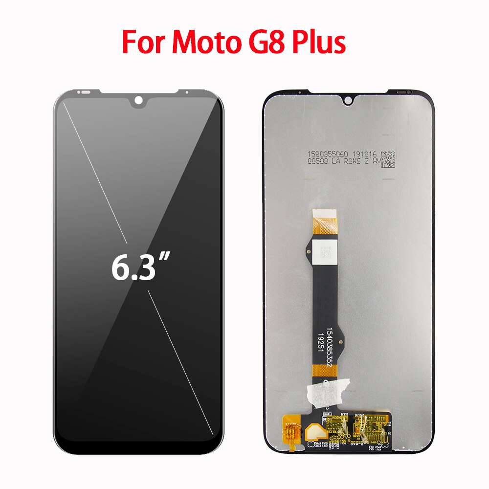 Original para Motorola Moto G8 Plus LCD G8 jugar pantalla táctil ensamblaje de digitalizador para Moto G8 jugar XT2019 Xt2015 pantalla