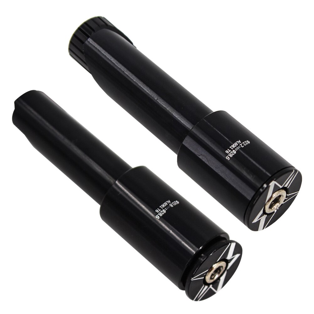 Aluminum Alloy Quill to Ahead Bike Handlebar Stem Riser Adapter 22.2mm/20.8mm to 28.6mm 1 1/8 inch Bicycle Accessories