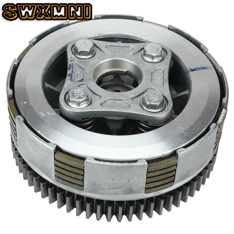 Lifan 150cc 5 Disc 67 Tanden Complete Handleiding Clutch Assembly Kit Voor LF140 150 Horizontale Motoren Dirt Pit Bike Aap fietsonderdelen