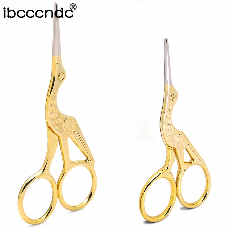 1 pedaço Portátil Tesoura de Aço Inoxidável Mini Tesoura Sobrancelha Eye Brow Cortador Clipper Tesouras para Cabelo Ferramenta de Beleza
