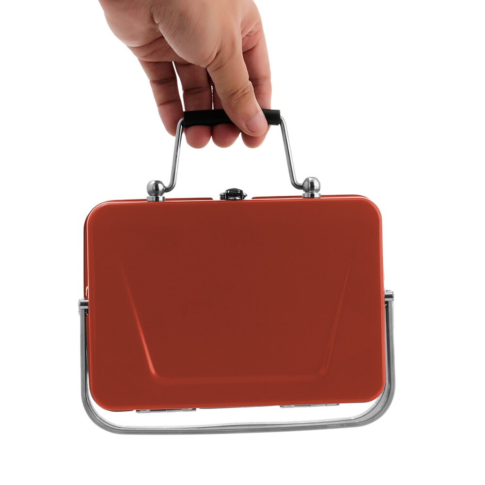 Stainless Steel Outdoor Charcoal BBQ Grill Rack Folding BBQ Barbecue Accessories Portable Home Kitchen Camping Cooking Tools