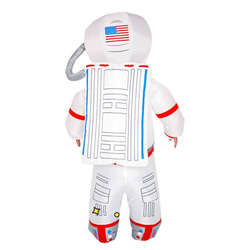 Cospaly Space Astronaut Inflatable Suit Fan Operated Dust-Proof Protection Clothing Safety Reusable