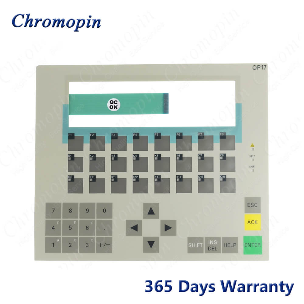 Interruptor de teclado de membrana OP17 DP, para 6AV3 617-5BB00-0AJ0, teclado de membrana OP17 DP