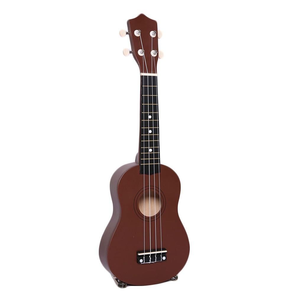 Coffee Soprano Ukulele Hawaii Uke 21'' Guitar 12 Frets Style