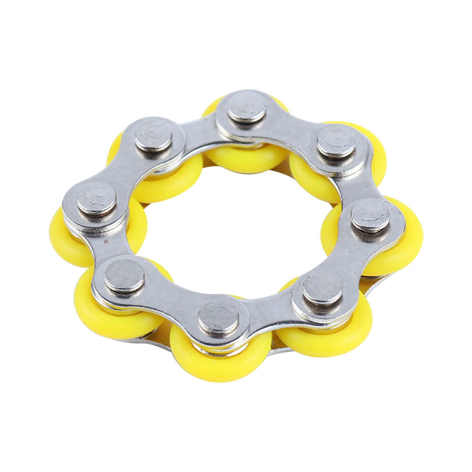Fidget Toys-cadena grande para bicicleta, juguete antiestrés para aliviar el estrés, para Autismo, descompresión, juguete antiestrés, alivio de tensión y ansiedad: F