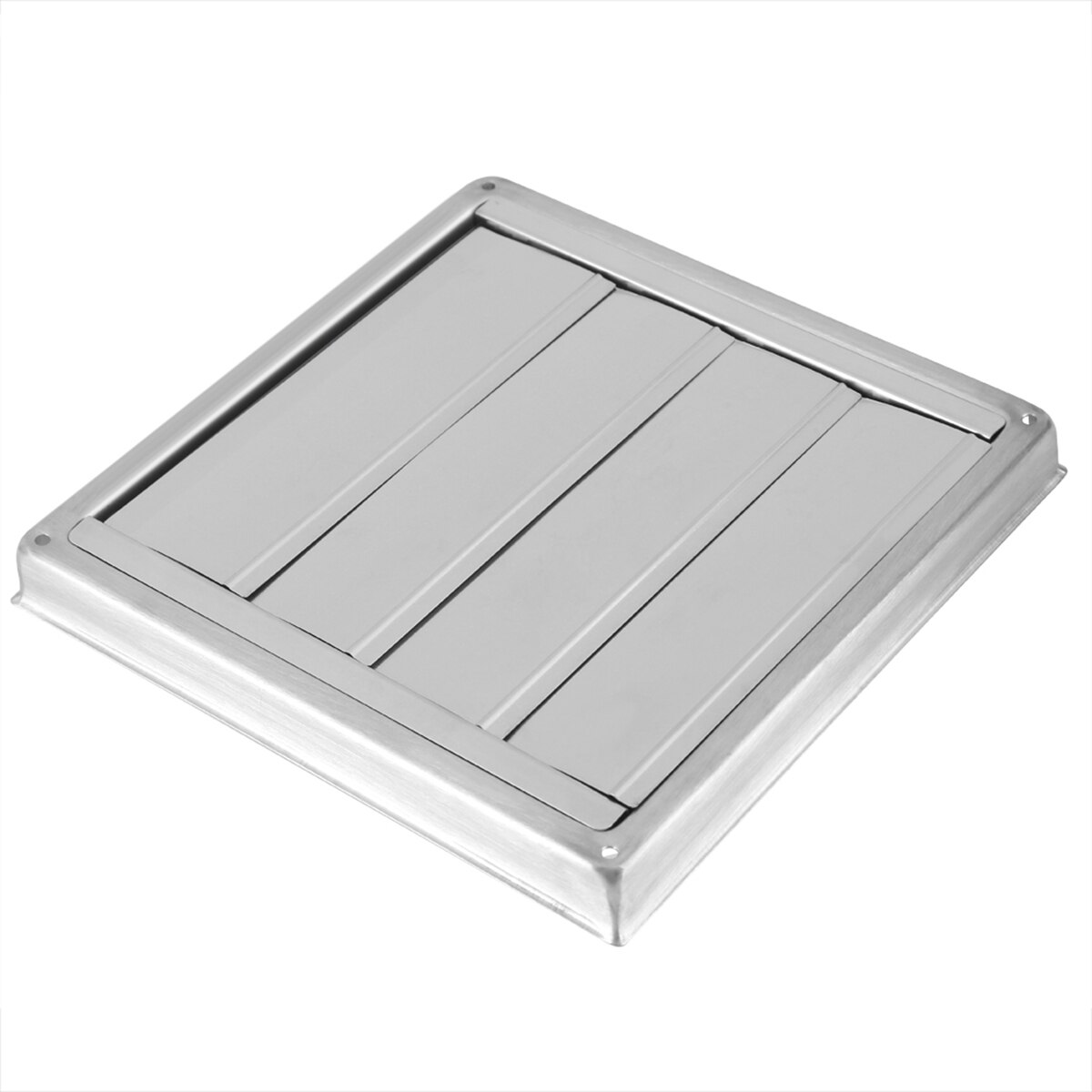 Wall Air Vent 100mm Duct Grill Stainless Steel Wall Air Vent Square Tumble Dryer Extractor Fan Outlet