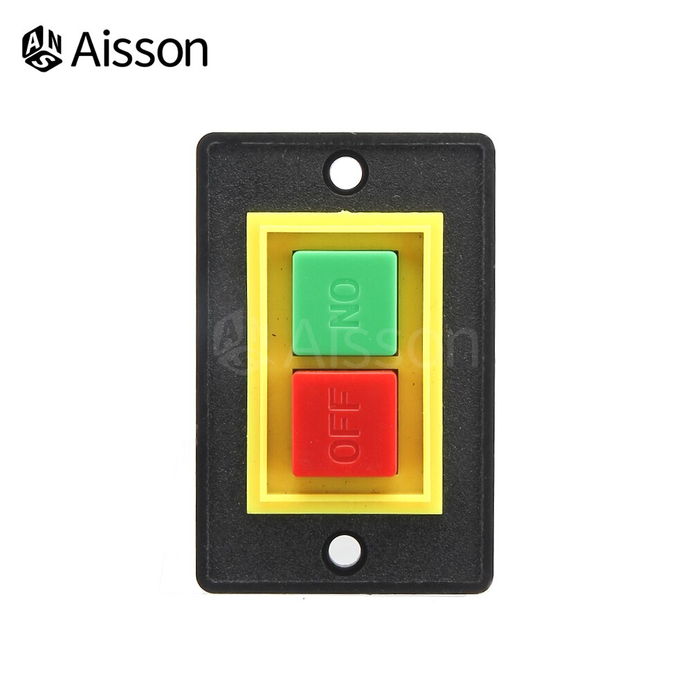 AC 380V 2KW On Off Start Stop Push Button Switch 6 Screw Terminals QCS1 Table Saw Drill Motor