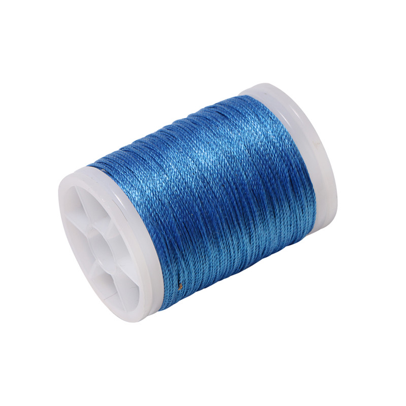 Toparchery110 mètres UPE diamètre 0.4mm corde à 3 plis protège votre corde d'arc outil de gabarit de service tir à l'arc fil de service protecteur de corde: Gris clair