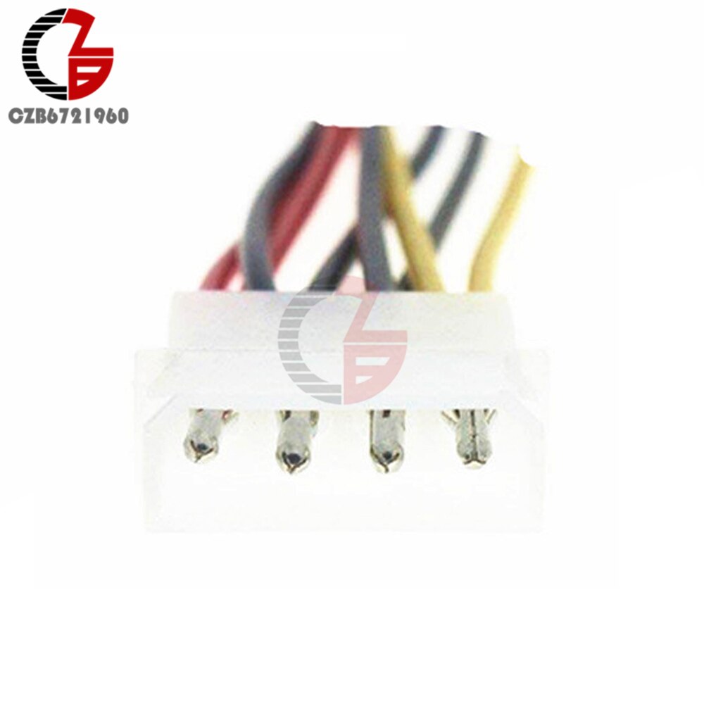 4 Pin IDE Molex zu 2 Serial ATA SATA Y Splitter Dual Festplatte Adapter Kabel Stecker