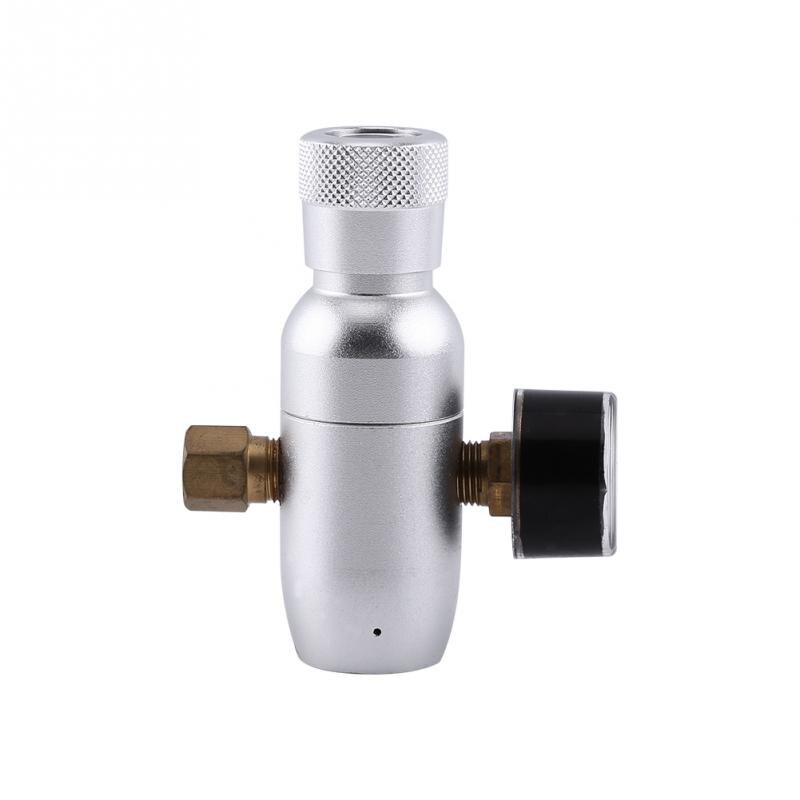 0-60 PSI CO2 regulador de presión CO2 cargador de desconexión de cilindro CO2 para Barril de cerveza casera