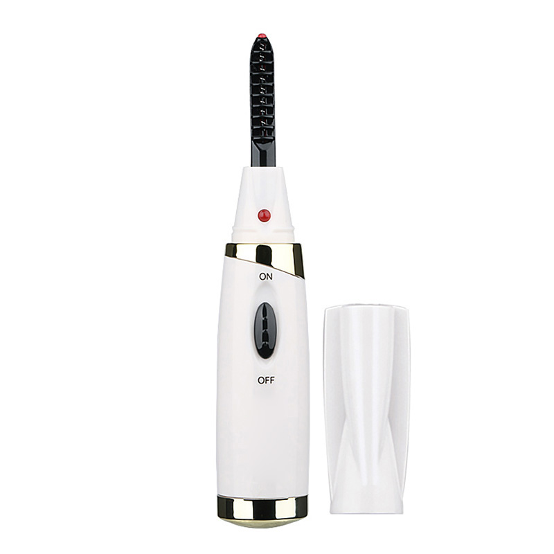 Intelligente Draagbare Verwarmde Elektrische Natuurlijke Curling Wimperkruller Wimpers Zorg Gereedschappen Professionele Wimperkruller