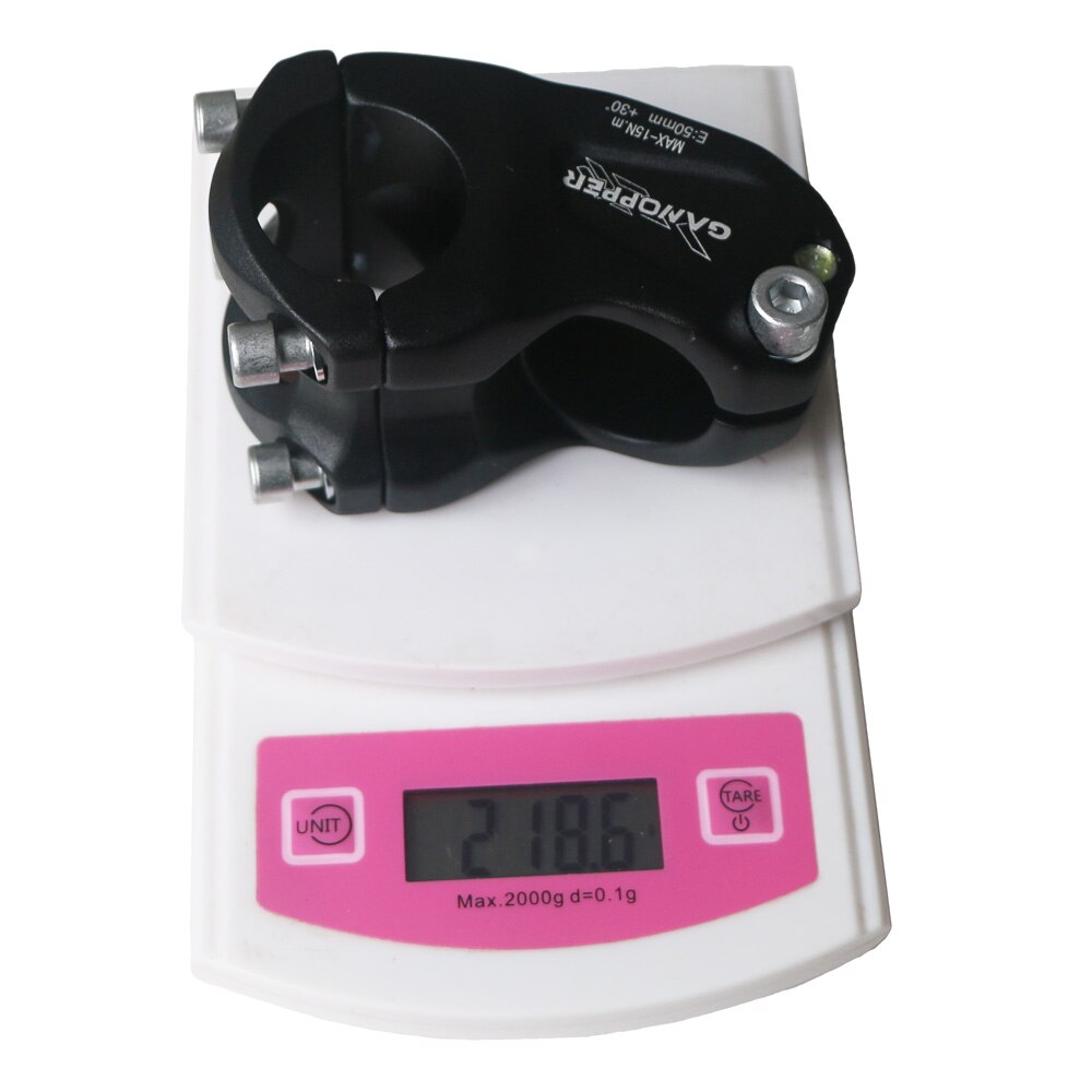 MTB Mountain Bike Track Road Bike Clamp stem fit 31.8*50mm 30 degree Alloy Aluminum handlebar stem casco ciclismo Bike part