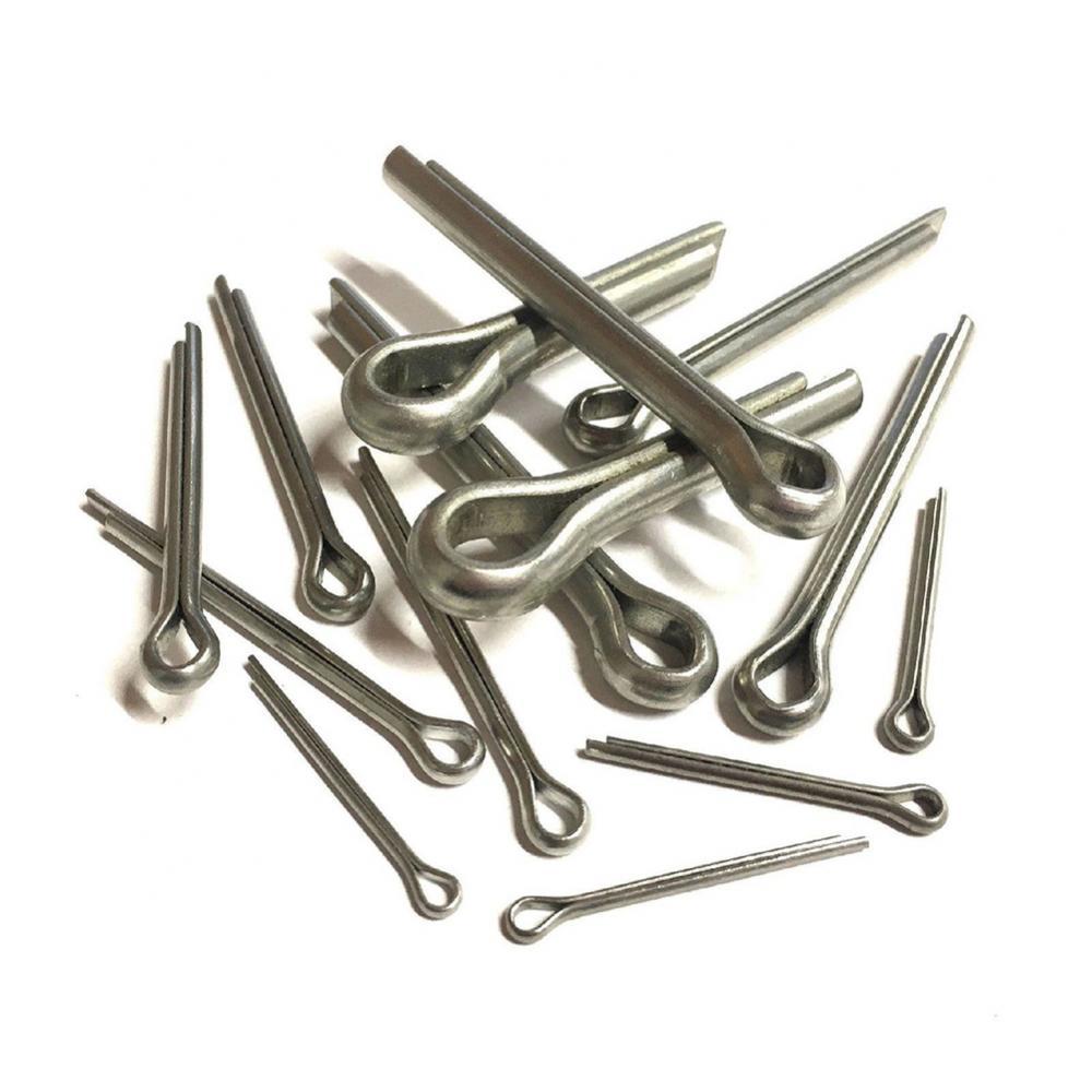 Cotter Pin Galvanized Zinc Alloy Split Cotter Pins Fixing Set Assortment Kits Tool Plated Carbon Steel Hairpin Fasteners Pins