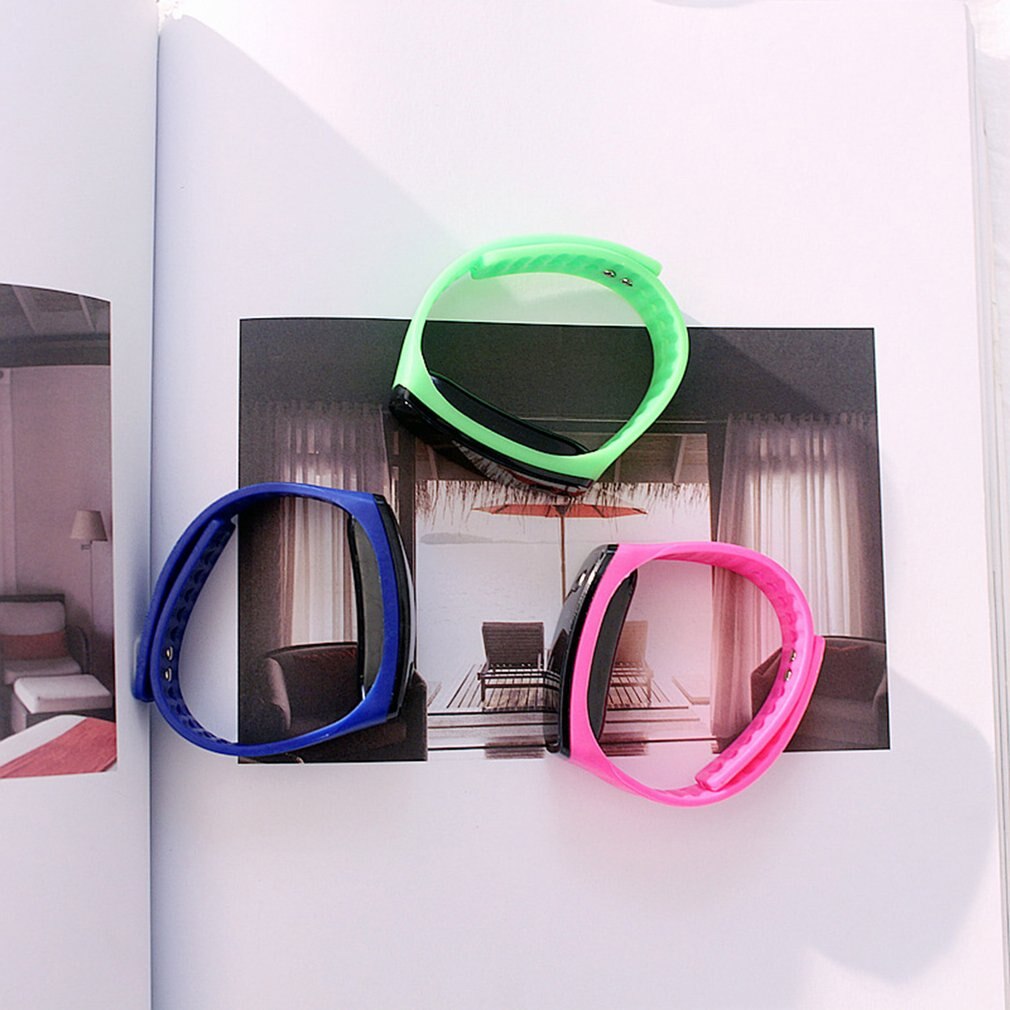 Multicolour Led Siliconen Polsbandje Armband Licht Gewicht Zachte Mode Fitness Klok Sport Band Horloge Voor Mannen Vrouwen
