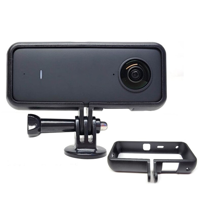 Schutzrahmen, gehäuse, stativhalterung, erweiterungshalterung, adapterbasis und lange schraube für insta 360