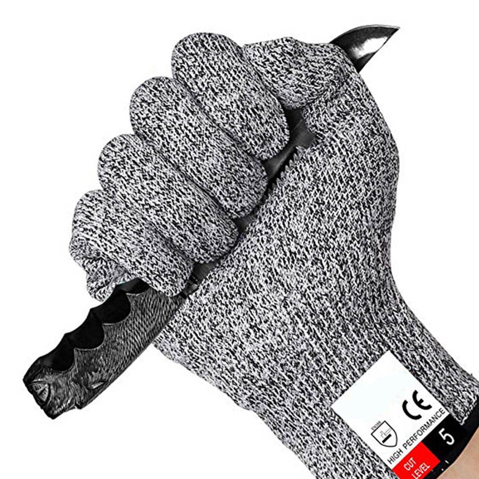 Veiligheid Anti-cut Handschoenen Cut Proof Steekwerende Roestvrij Staaldraad Metalen Mesh Keuken Butche