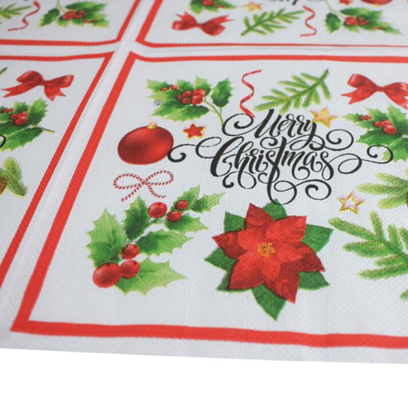 20 Stks/set Servetten Weefsels Servetten Snoep Decoratie Hand Papier Voor Kids Party Kerst Verjaardag Pasen Party