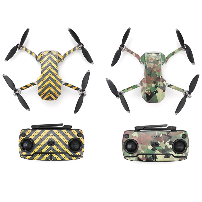 Drone sticker fjernbetjening sticker decals hud dekoration til dji mavic mini drone tilbehør