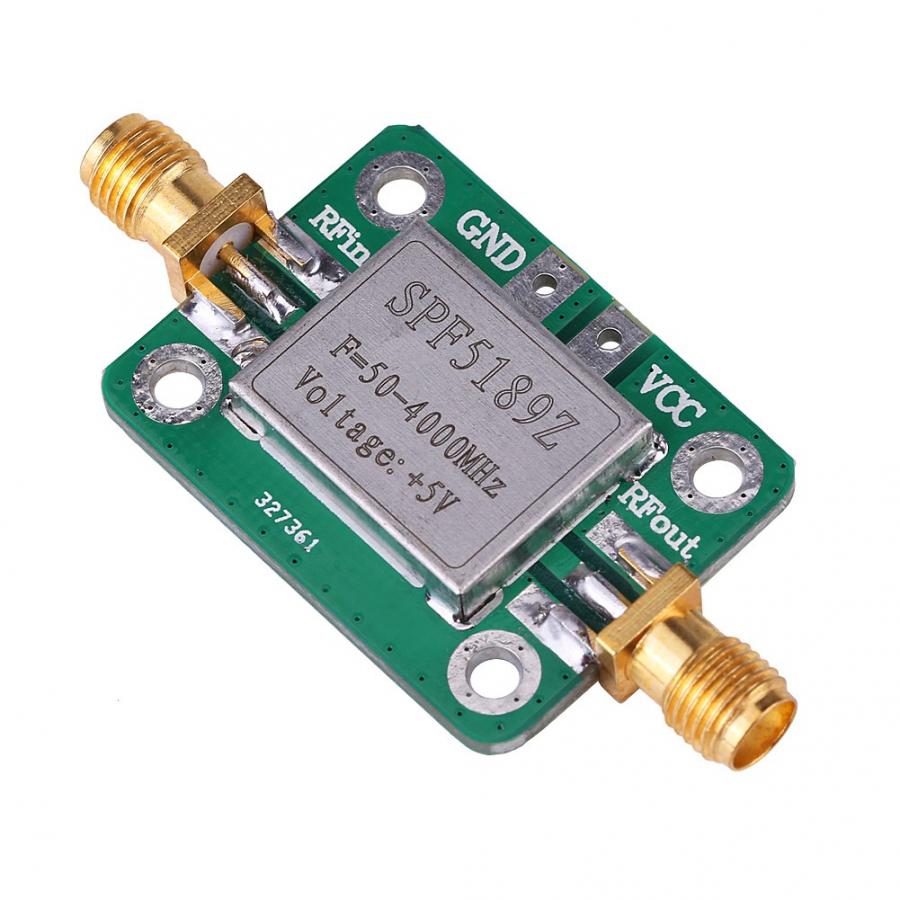 LNA 50-4000MHz SPF5189 RF Amplifier Signal Receiver For FM HF VHF / UHF Ham Radio Professinal Audio AMP