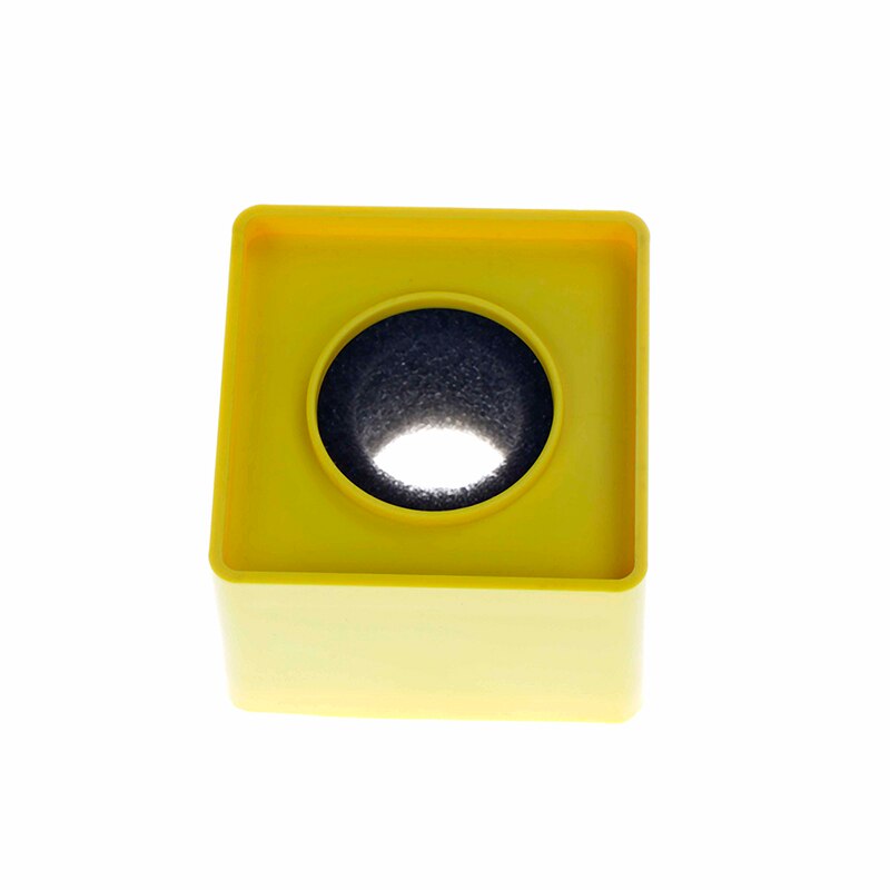 1pc ABS Square Shaped Interview KTV Mic Microphone Logo Flag Station: Yellow