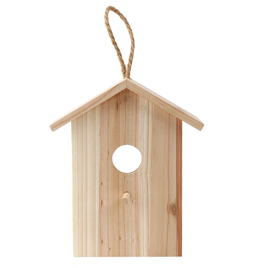 Hout Vogelnesten Outdoor Zuignap Zichtbaar Vogel Huis Tuin Venster Birdhouse Binnenplaats Vogelkooien Versiering